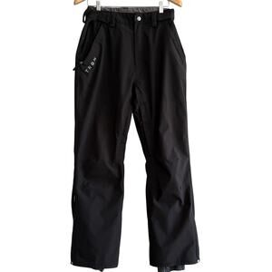 Turbine Ski Snowboard Snow Pants Black Waterproof Insulated Men M 30 Inseam